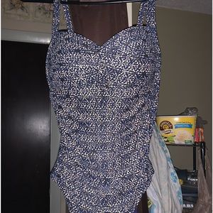 Bond-Eye Australia one piece ruched nip tuck one piece bathing suit